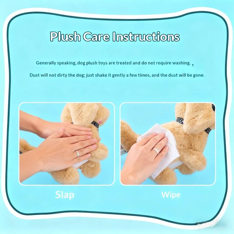🔥Hot Sale 50% Off🌟2026 New Realistic Robotic Dog Plush Toy