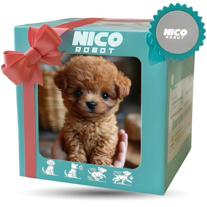 🔥Hot Sale 50% Off🌟2026 New Realistic Robotic Dog Plush Toy