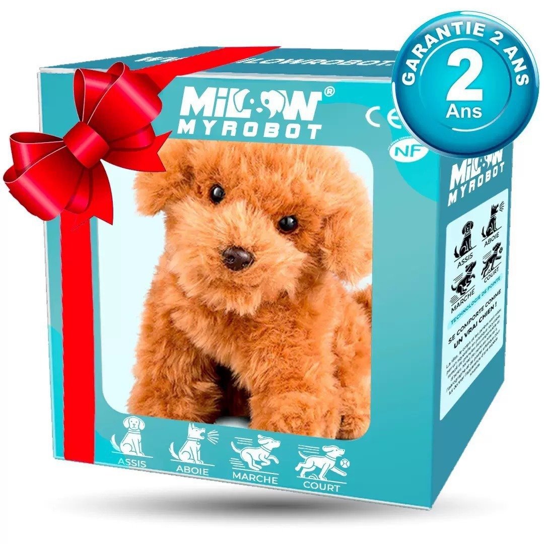 🔥Hot Sale 50% Off🌟2026 New Realistic Robotic Dog Plush Toy